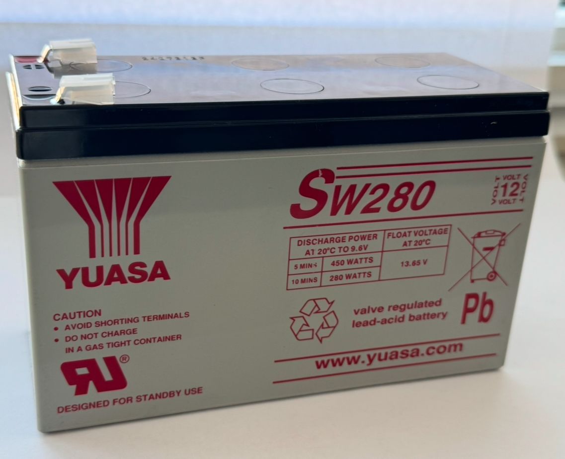 Батарея акумуляторна для ДБЖ YUASA 9Ah (SW280)